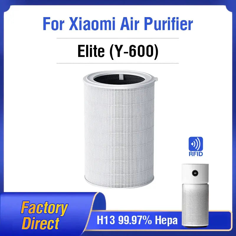 For Xiaomi Air Purifier Elite Y-600 Filter AFEP7TFX19-GL(BHR6358GL) Replacement Filter for Xiaomi Air Purifier Elite Y600 Filter from PriceLows™