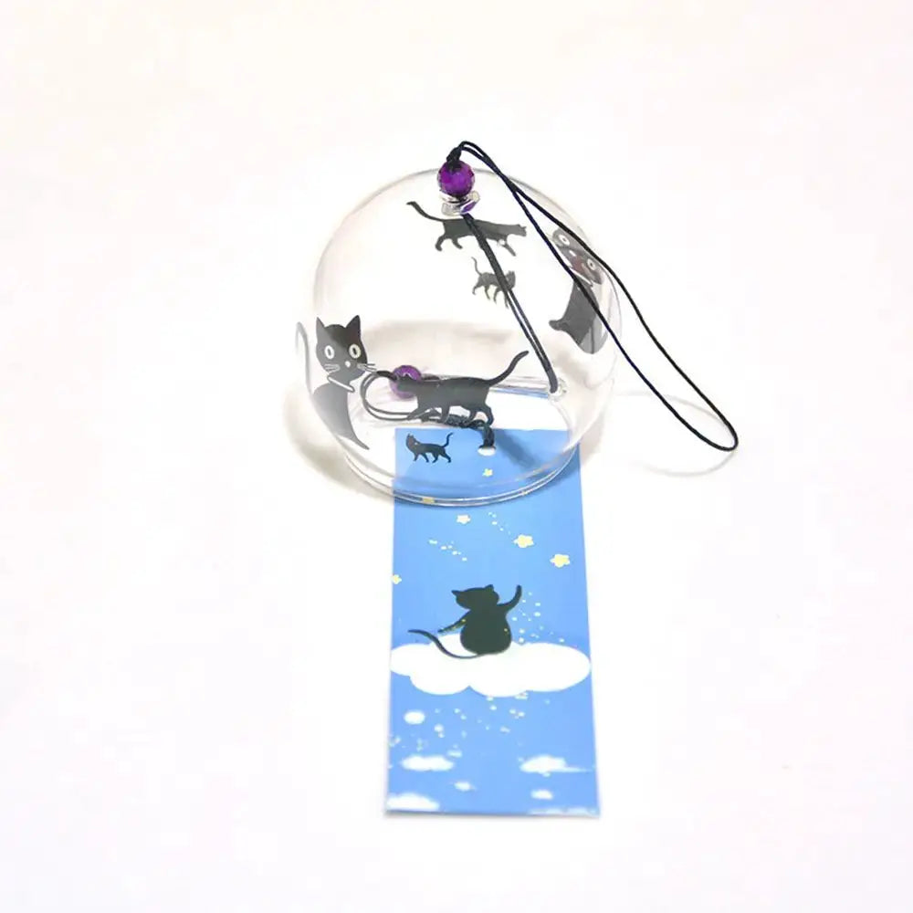 1Pcs Creative Wind Bell Japan Wind Chimes Handmade Glass Furin Spa Japanese Room Decor Garden Pendant Kitchen Office Home Decor from PriceLows™