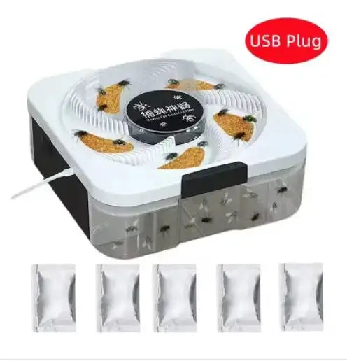 Electric Pest Killer USB Insect Pest Catcher Pest Reject Control Repeller Fly Trap Automatic Flycatcher Indoor Outdoors from PriceLows™