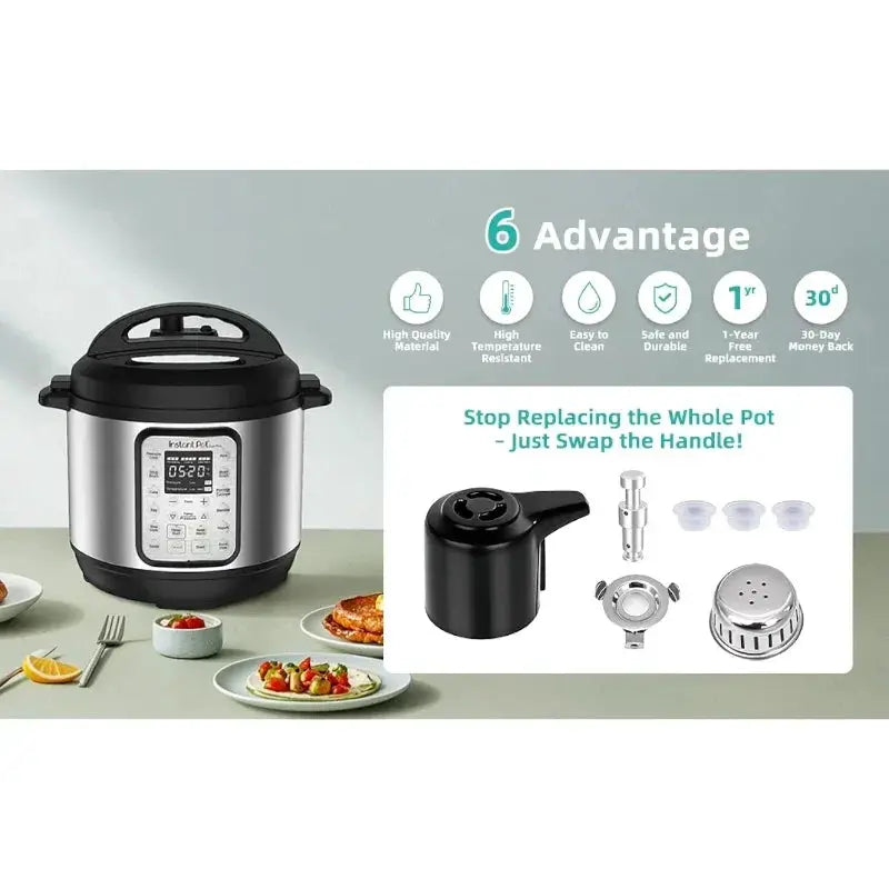 Instant Pot Release Handle | Valve Replacement | Fits Duo/Plus 3/5/6 Qt