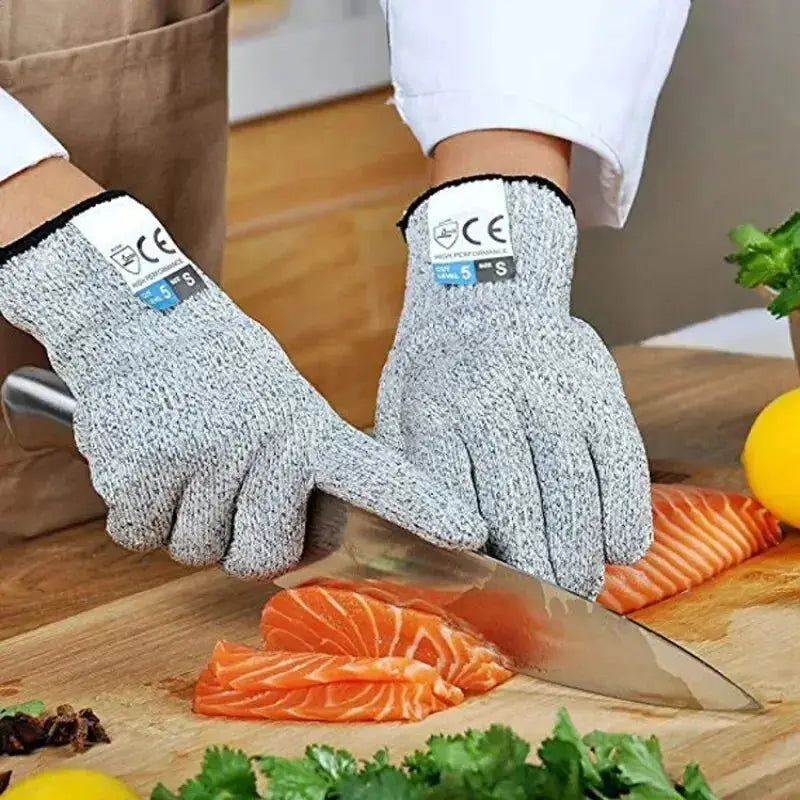 Level 5 Industry Kitchen Gardening Anti-Scratch Anti-cut Glass Cutting Multi-PurposeSafety Anti Cut High-strength Gloves from PriceLows™