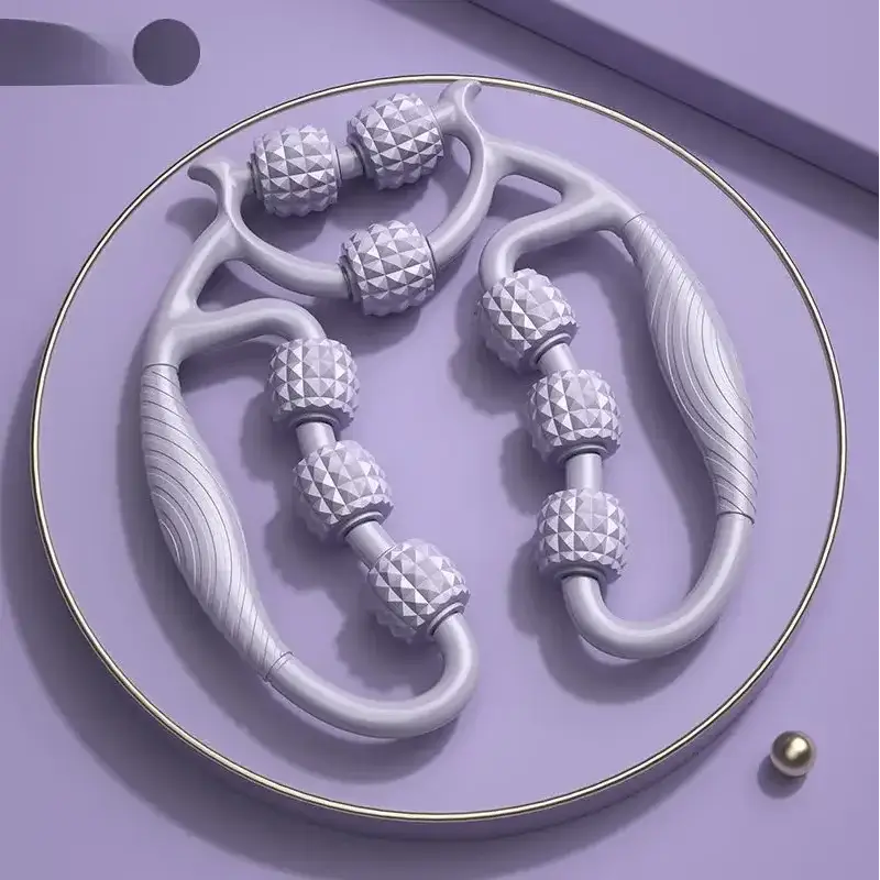Cellulite & Lymphatic Massage Roller | Durable Plastic | Dual-Action Design