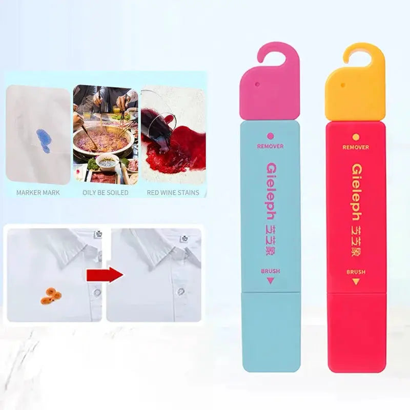 12ml No Wash Stain Remover Pens Portable Cleaning Brushes Clothes Instant Stain Remover Pens For Clothes And Fabric from PriceLows™
