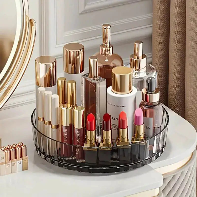 360°Rotating Rotating Spice Rack Organizer For Bathroom Kitchen Countertop Easy Access and Efficient Storage Desktop Storage Box from PriceLows™