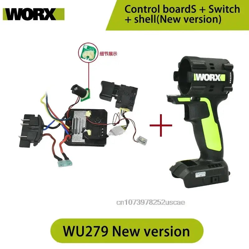 Orginal new Switch Driver motor reducer casing toothed wheel shell chuck parts for WORX WU279 Electric impact wrench from PriceLows™