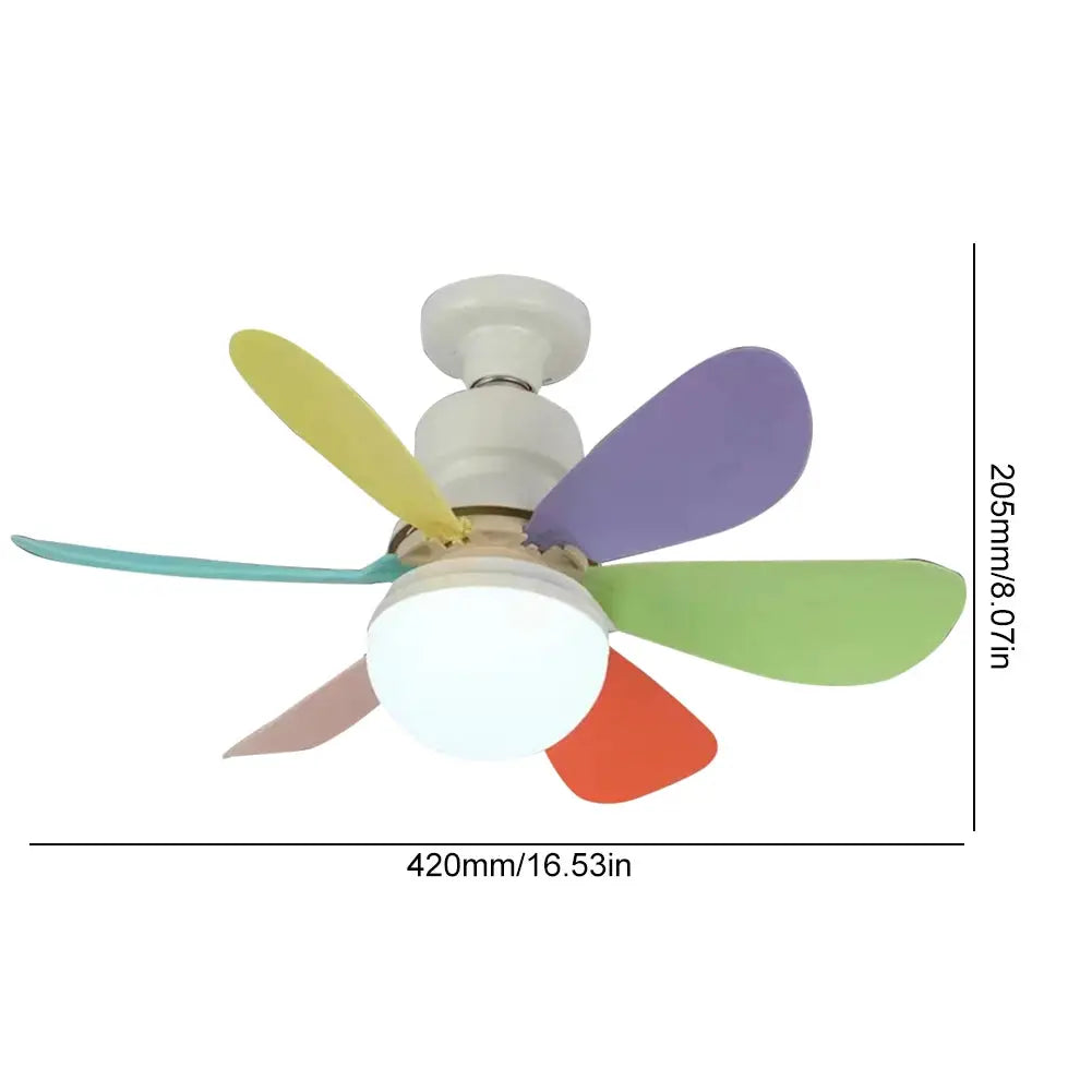 Ceiling Fan with Light Light Bulb Fan Adjustable Wind Speed & Light Color Timing Wireless Fan Socket Fan Light for Home Office from PriceLows™