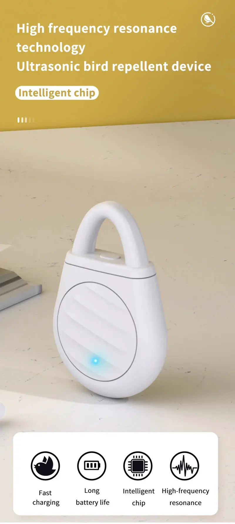 Ultrasonic Electronic Mosquito Indoor Intelligent Automatic Mosquito Repellent Portable Outdoor Camping RepellentCharging from PriceLows™