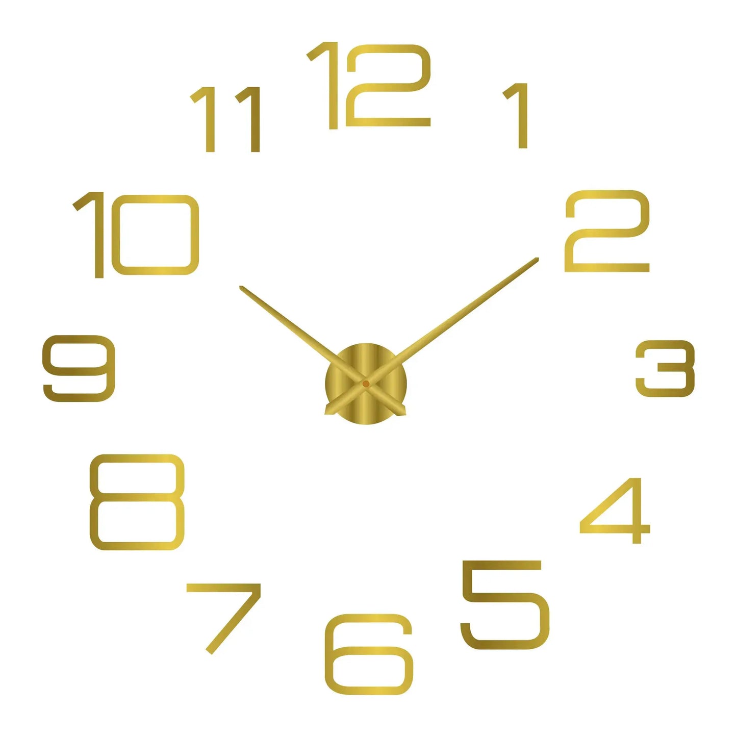 2023 Modern Design Large Wall Clock 3D DIY Quartz Clocks Fashion Watches Acrylic Mirror Stickers Living Room Home Decor Horloge from PriceLows™