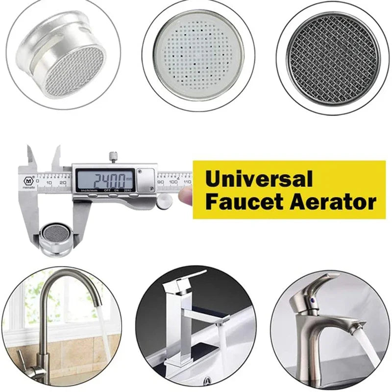 Faucet Aerator | Brass Body | 24mm Thread | With Replaceable Filter