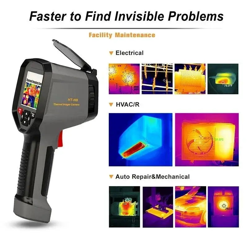 Digital Thermal Camera Handheld HT-H8 384x288 Thermal Imager Infrared Imaging Camera 25Hz Support Wifi from PriceLows™