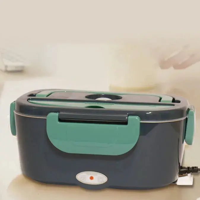 The Electric Lunch Box Food Heater ,60 W Portable Warmer for Car Truck Work With 304 Stainless Steel Contained Heated Lunch Box from PriceLows™