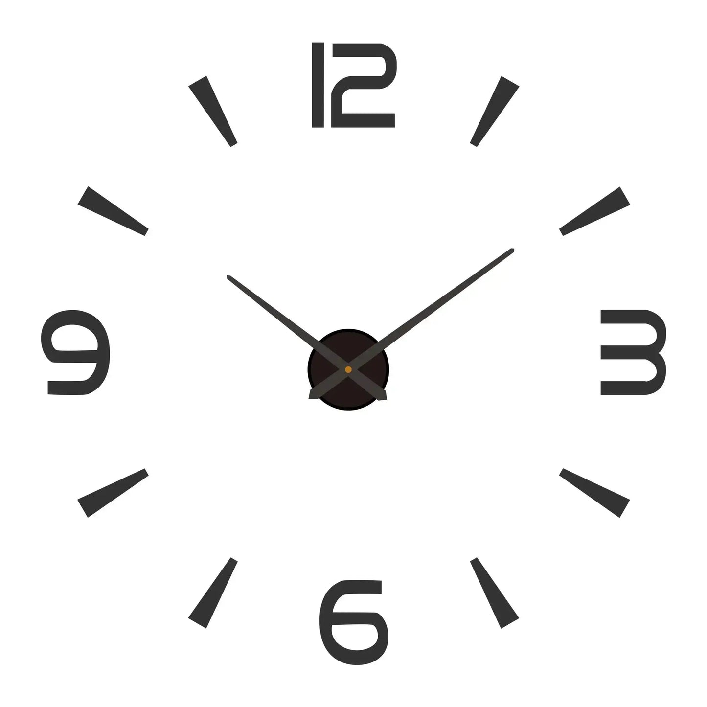 Large 3D Wall Clock Luminous Classic Wall Clocks DIY Digital Clock Wall Watches Stickers Silent Clock for Home Living Room Table from PriceLows™