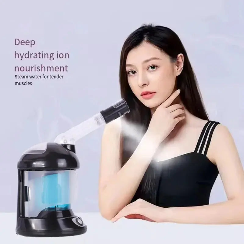 Professional Facial Steamer | Nano Mist Vaporizer | Ozone Skin Rejuvenation