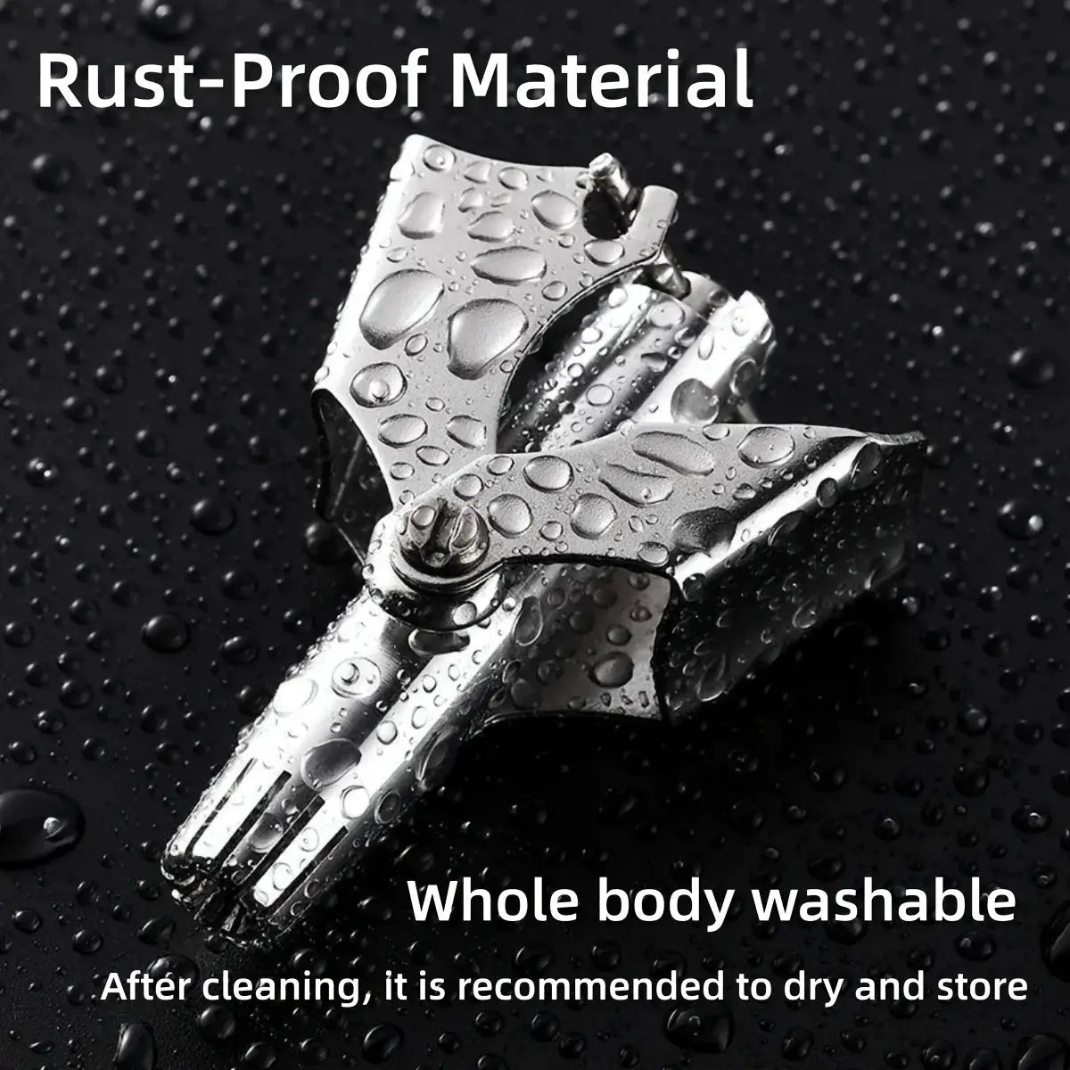 LISI Nose Hair Trimmer for Men Stainless Steel Manual Shaver Suitable for Nose Hair Razor Washable Portable Ear Hair Trimmer from PriceLows™