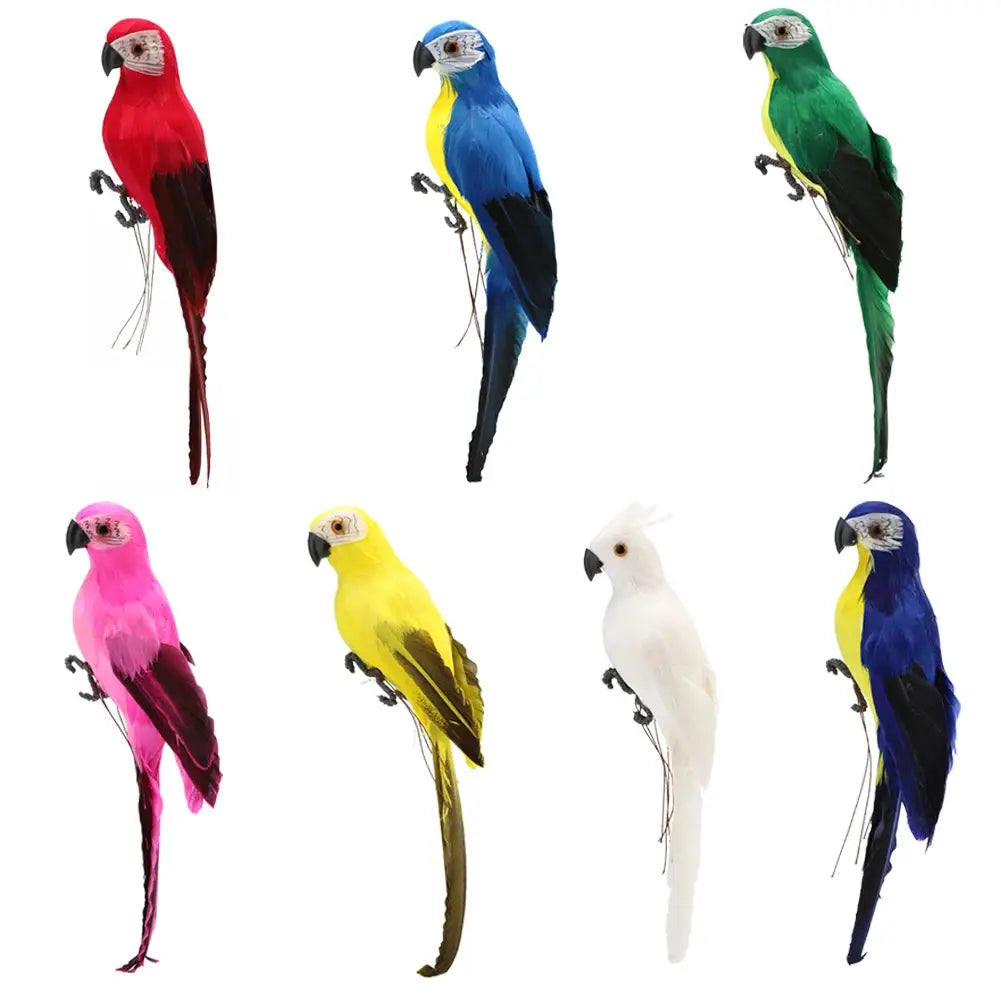 Garden Bird Prop Decor Artificial Simulation Foam Bird Lawn Figurine Ornament Fake Animal Bird Home Ornament for Wedding Decor from PriceLows™