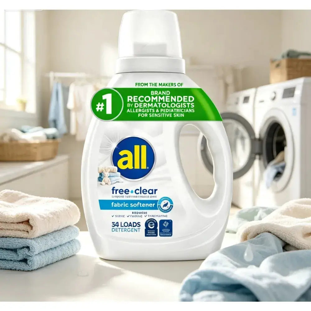 Fabric Softener Liquid | Fragrance Free | Sensitive Skin | Hypoallergenic
