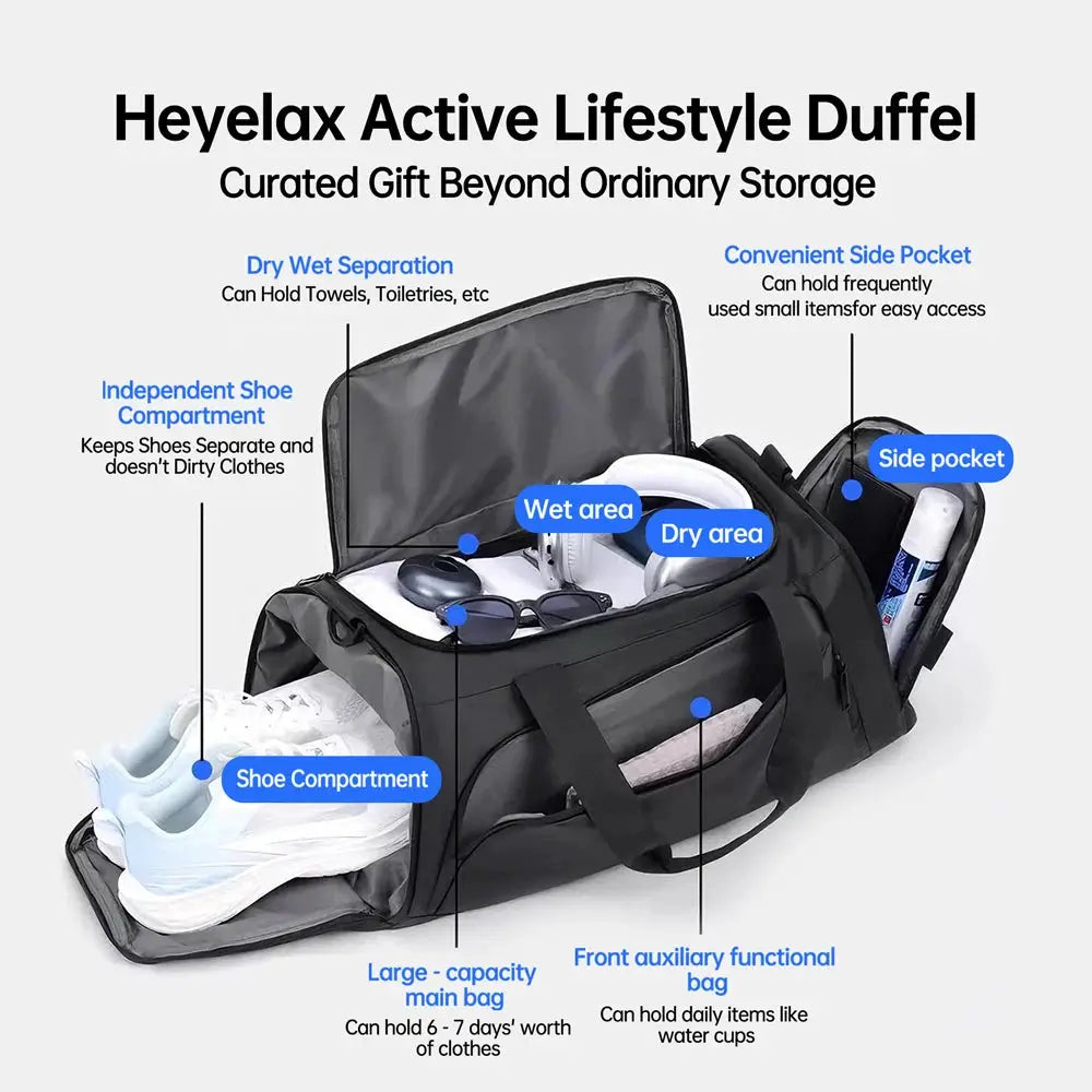 Full Leg Air Compression Massager | 6 Modes | 6 Intensities | Sizes S M L