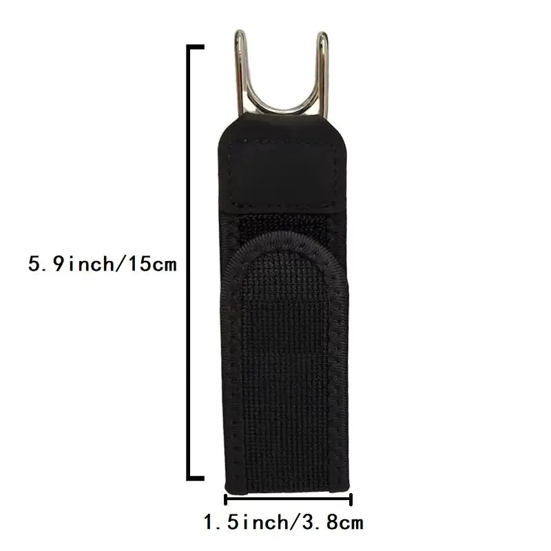 Elastic Belt | Buckle Free | Adjustable Metal Hook | Unisex