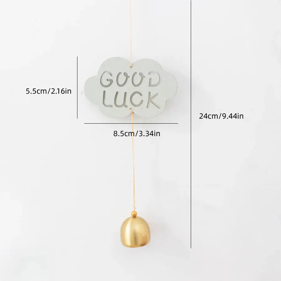 Cute Little House Wind Chimes Creative Doorknob Bell Hanging Decoration Bedroom Window Garden Outdoor Shop Decor Birthday Gift from PriceLows™