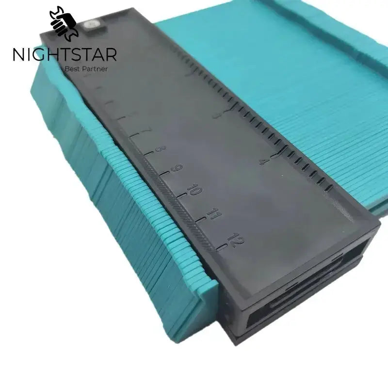 120mm Widened Contour Copy Duplicator Fine Tooth Profile Gauge Duplicator Circular Frame Profile Tool Angle Meter Color Random from PriceLows™