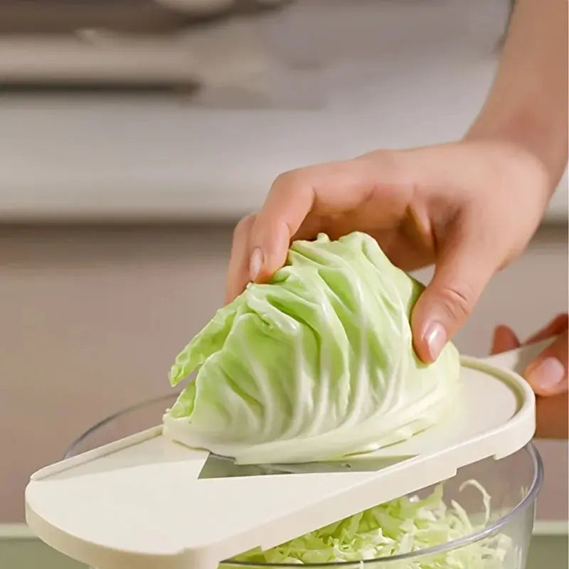 Vegetable Slicer Grater | Stainless Steel Blades | Adjustable Thickness Settings