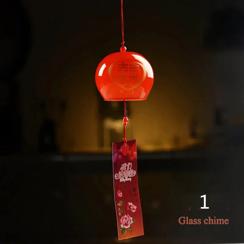 1PCS Wind Bell Japan Wind Chimes Handmade Glass Furin Home Office Decors from PriceLows™