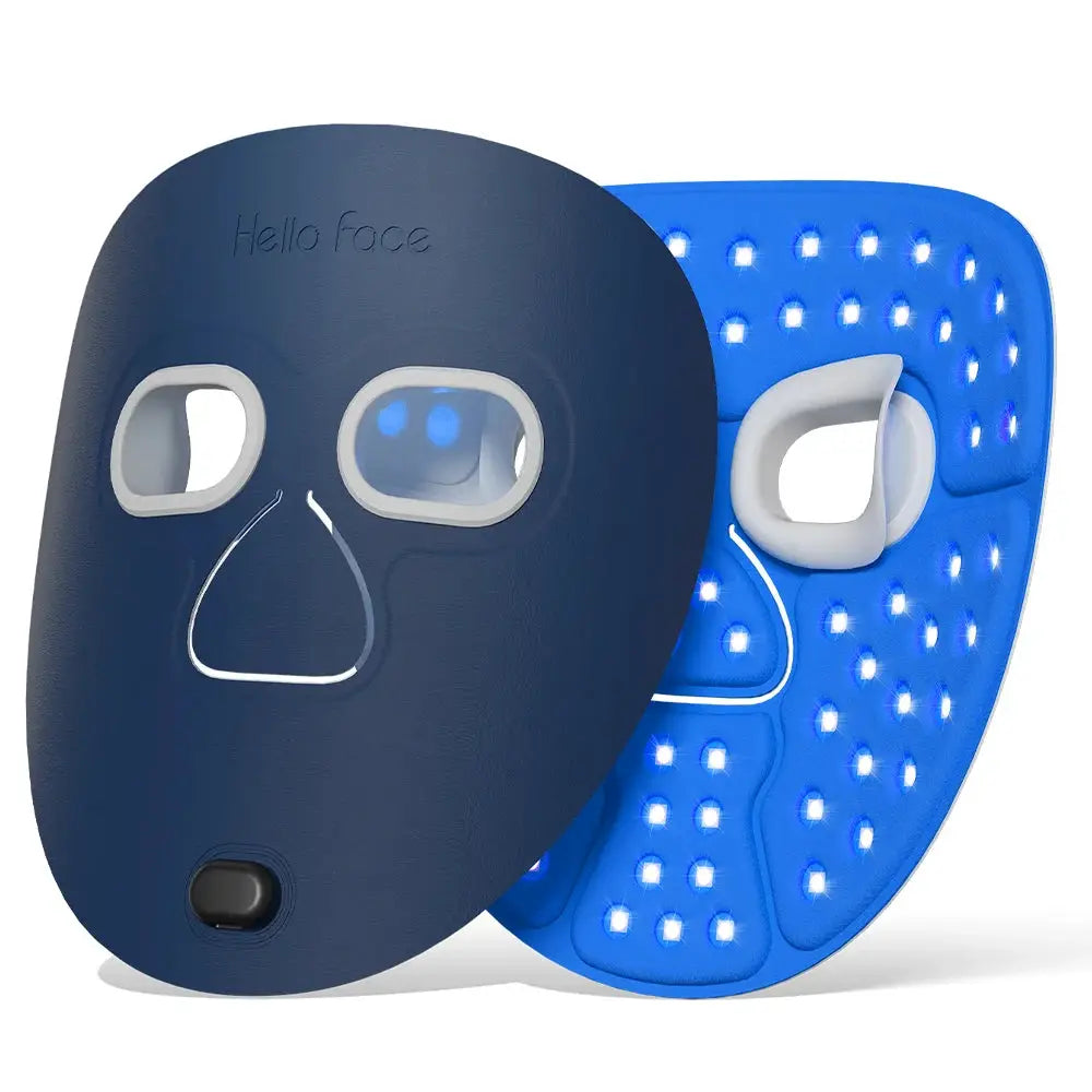 Hello Face M500S Ultra-light LED Red Light Therapy Photon Mask Near-Infrared Light Therapy Facial Mask Professional Face Care from PriceLows™