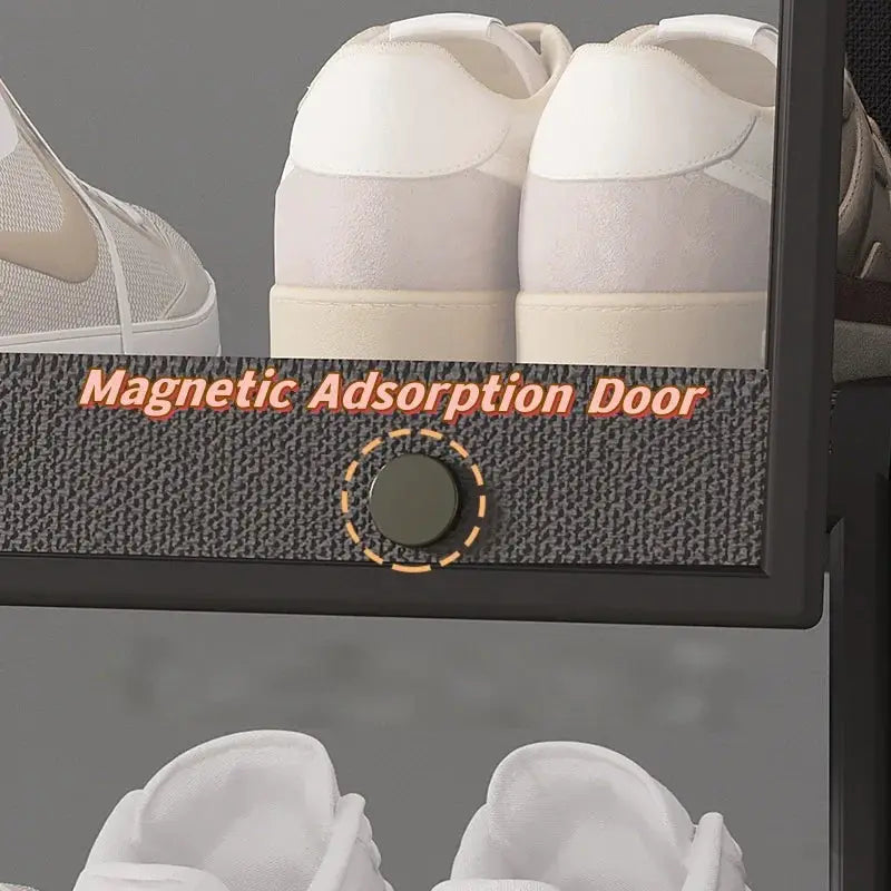 5/7-Layer Shoe Cabinet Dustproof Shoe Rack Shoe Hanger Organizer Shelf Holder Shoe Storage Cabinet Space Saving With Clear Lid from PriceLows™
