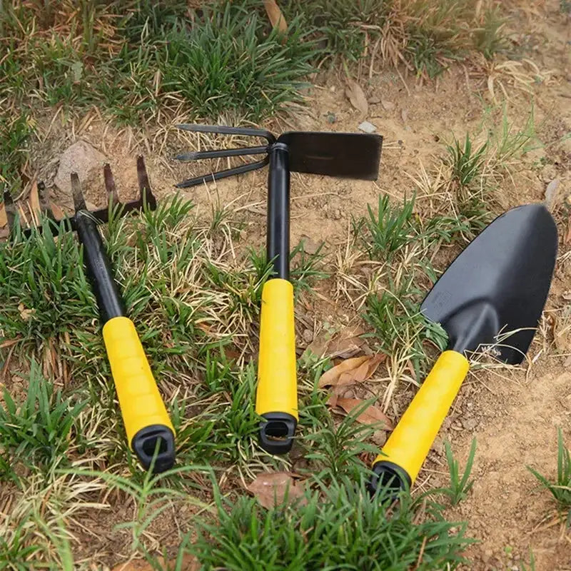 1/3/4Pcs Mini Garden Tools Set Shovel Rake Spade Shovel Rake Spade Soil Raising Flower Potted Home Gardening Plants Digging Tool from PriceLows™
