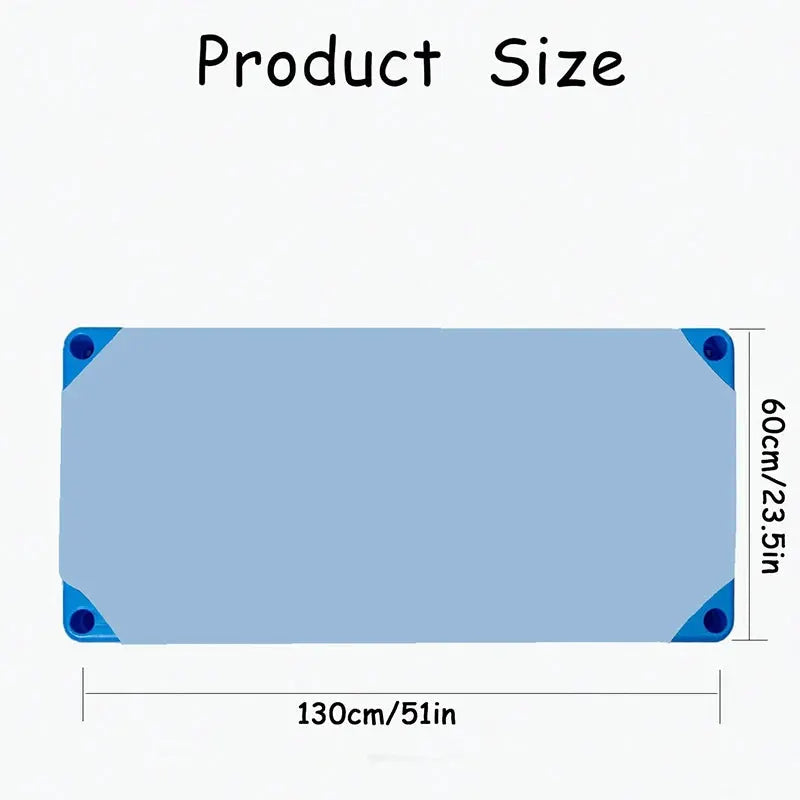 1PC Toddler Daycare Cot Sheets Breathable Solid Color Cots Fitted Sheet for Boy Girls Pre-School Naptime Cot Sheets Kids Bedding from PriceLows™