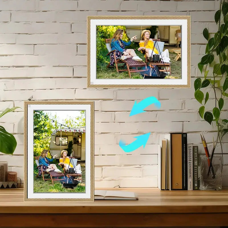 Christmas Gift Digital Picture Frame 10.1 Inch WiFi Frameo 1280 * 800IPS HD Cloud Smart Digital Photo Frame,32GB Storage, from PriceLows™
