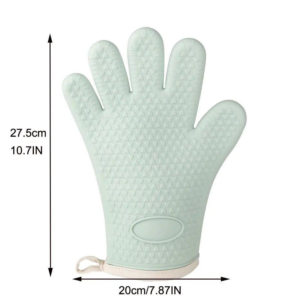 Silicone Oven Gloves | Extreme Heat Resistant | BBQ Grill Pit