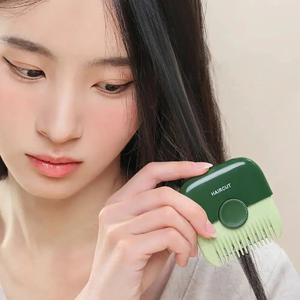 Bangs Trimmer | Replaceable Blades | 2 In 1 Design | One Size