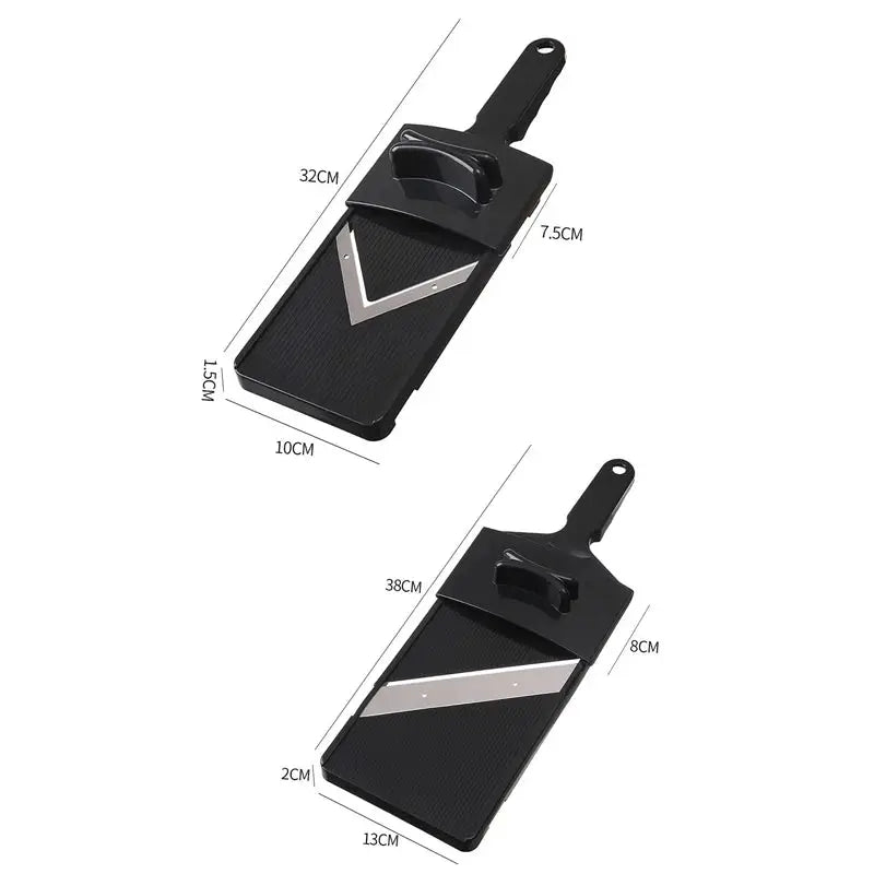 Manual Vegetable Slicer | Stainless Steel Blade | Handheld Design