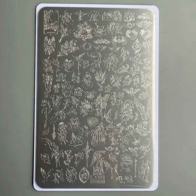 XMQ NAIL ART STAMPING PLATES CAVED WINDOW IMAGE PLATES from PriceLows™