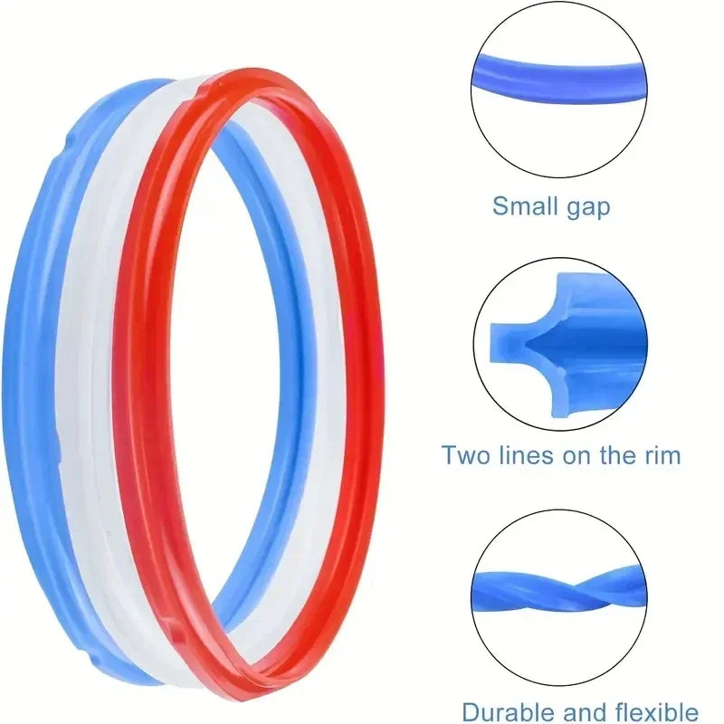 Silicone Sealing Ring | For Instant Pot | Food Grade Silicone | 5qt/6qt