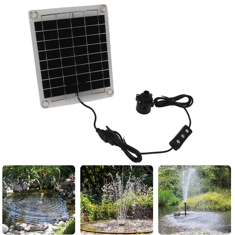 12V 10W Solar Water Pump Garden Decoration Mini Solar Power Panel Water Pump Watering System Solar Panel Pump Kits for Fish Tank from PriceLows™