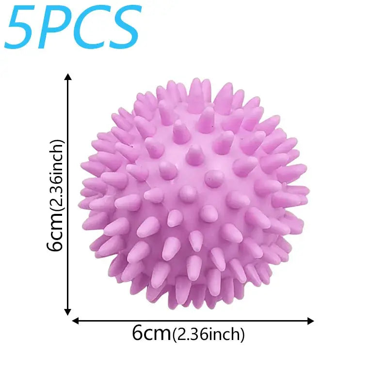 5PCS Laundry Balls Anti-Winding Magic Balls Drying Cleaning Household Washing Essential Cleaning Supplies for laundry reusable from PriceLows™