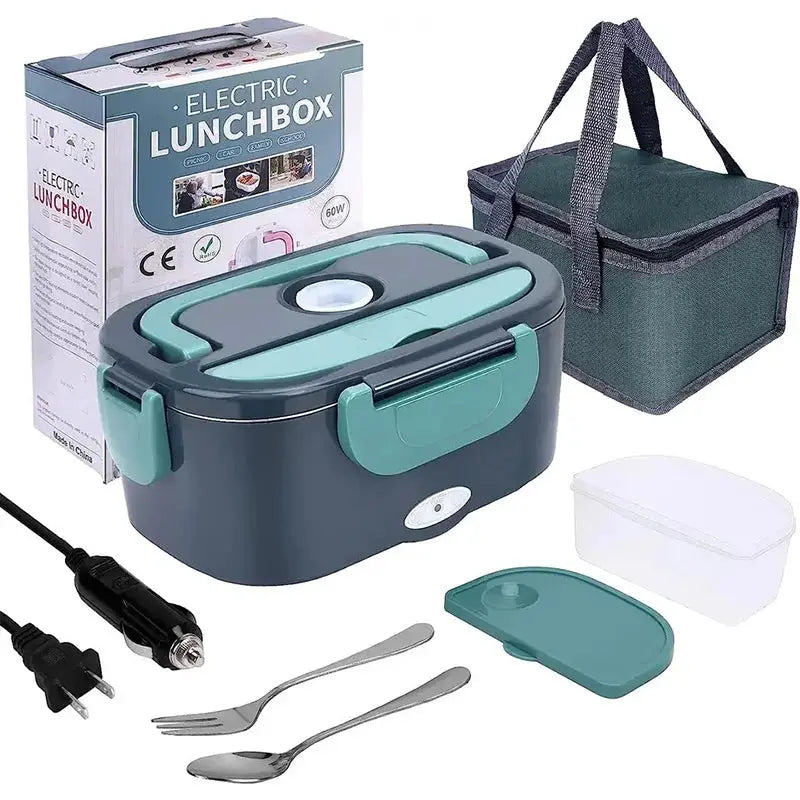 HOMEFISH 1.5 L 60W Electric Lunch Box Food Warmer Portable Food Heater for Car Or Home - from PriceLows™