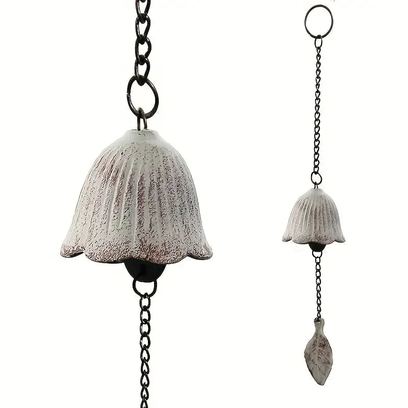 Creative Japanese Cast Iron Wind Chime Hanging Decoration Metal Retro Hanging Leaf Bell Balcony Outdoor Garden Hanging Decorate from PriceLows™