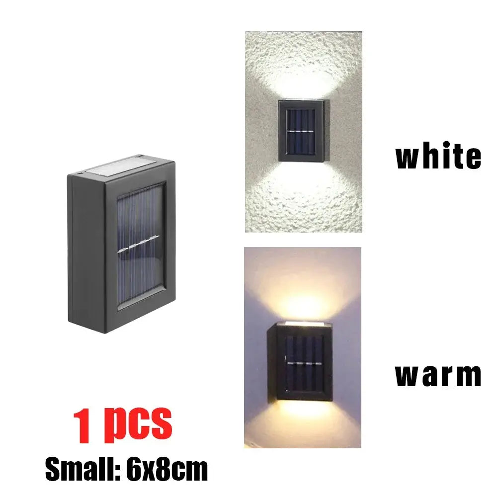 1~8PCs Wall Solar Light Waterproof Garden Solar LED Light for Outdoor Lighting Street Lamp Home Balcony Porch Yard Decoration from PriceLows™