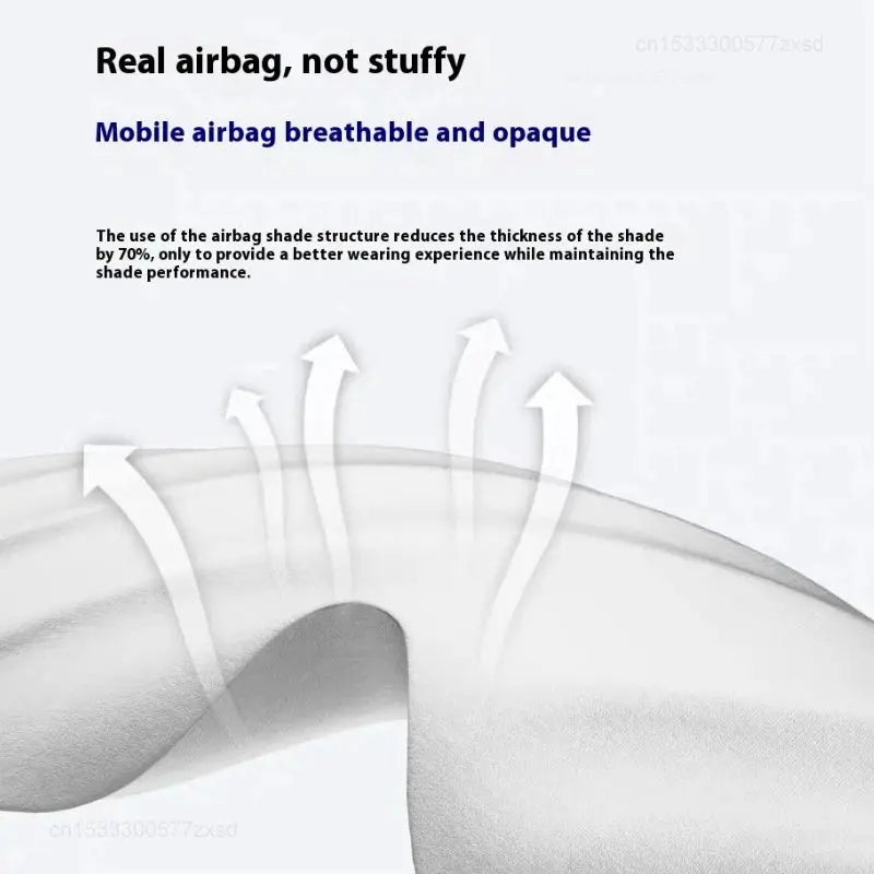 Dreamlight 4Spro Airbag Eye Mask Silk Texture Shading Relaxing Sleep for Adult Eye Fatigue Stereoscopic Sleep Adjustable from PriceLows™