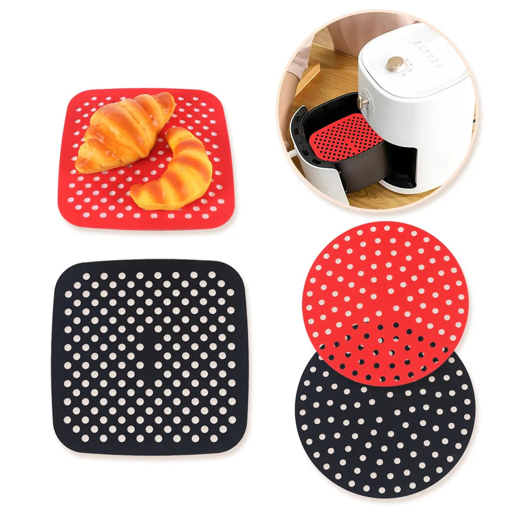 Silicone Air Fryer Mat | Reusable | Nonstick | One Size