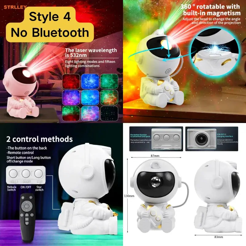 Star Projector | Bluetooth Speaker | Galaxy Projection | Starry Sky Lamp