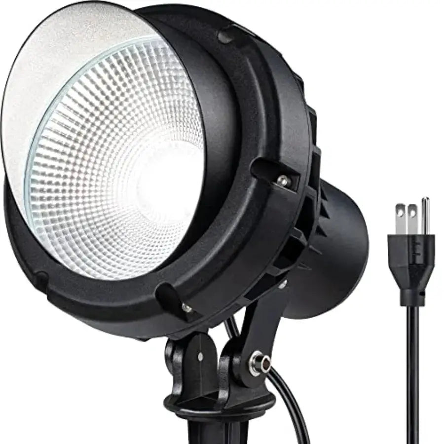 LED 40W Spot Lights Outdoor 5000K Daylight White Plug in Flag Pole Light 120V Ultra Bright Landscape Spotlights for Yard House from PriceLows™