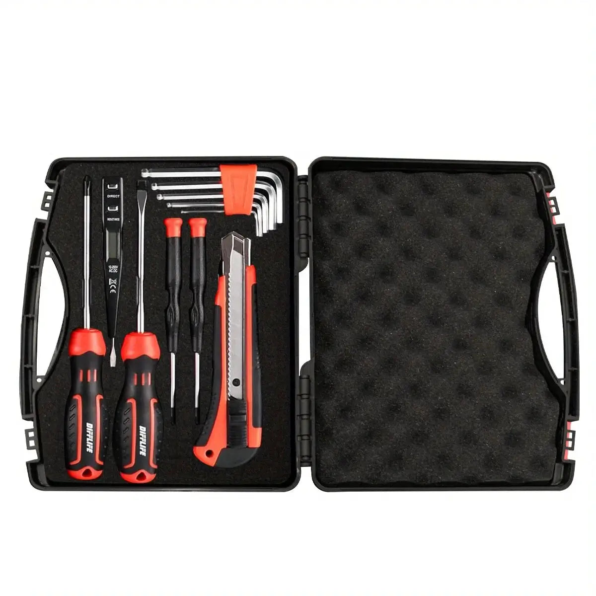 1PC Portable Multifunction Hardware Tool Box – Lightweight Plastic Storage Case for Instruments,Outdoor & Indoor Use from PriceLows™