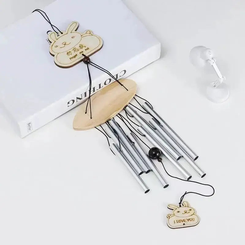 1PCS Outdoor Metal Wind Chimes Yard GardenBell Wind Chime Window Bells Wall Hanging Decorations Home Decor wooden wind from PriceLows™