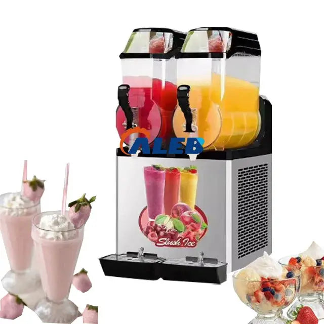 Cooling Drink Beverage Making Machine Ice Slush Blender Mixing Machine Soda Fountain Granita Drinking Machine with Vending from PriceLows™