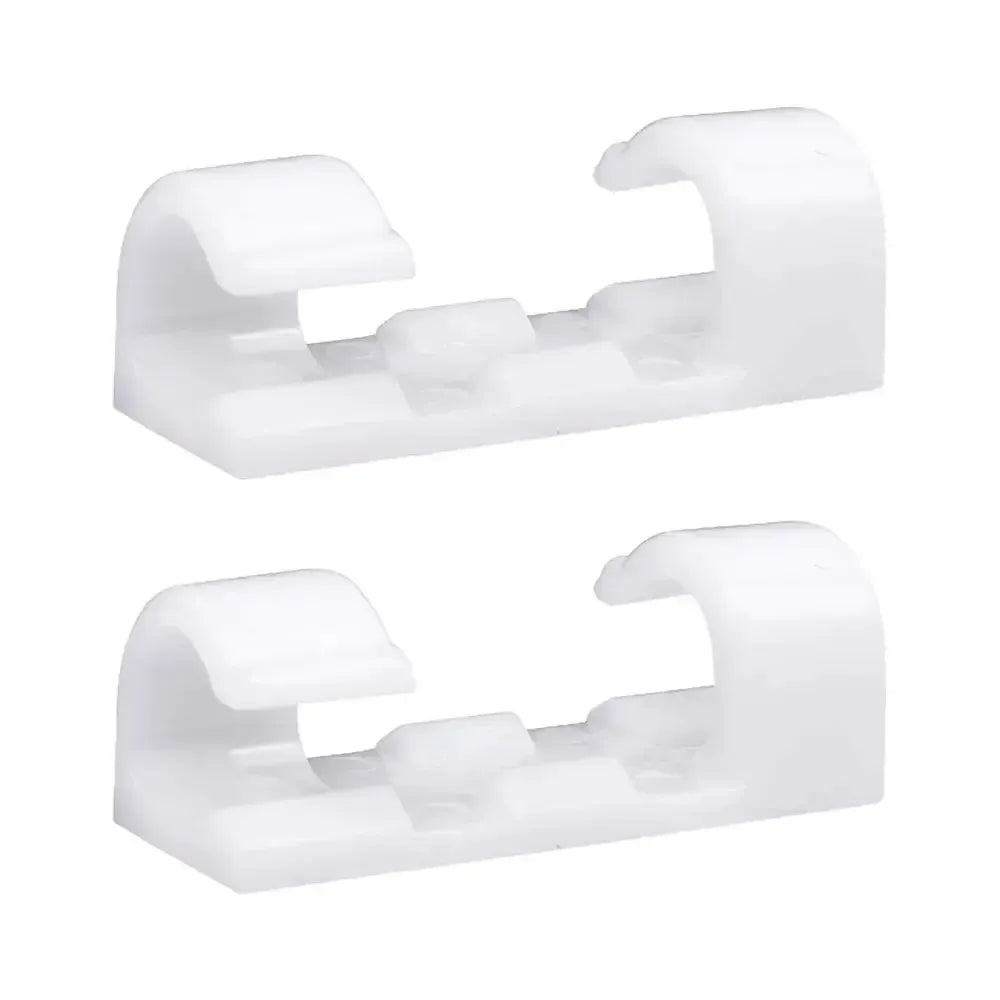 Self Adhesive Cable Clips | 20-Piece Set | PriceLows™