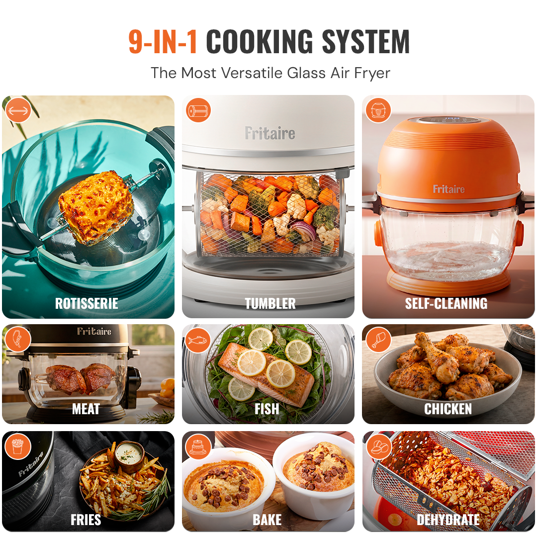 Self-Cleaning Air Fryer™ & Non-Toxic Air Fryer™ - Mauve Rose